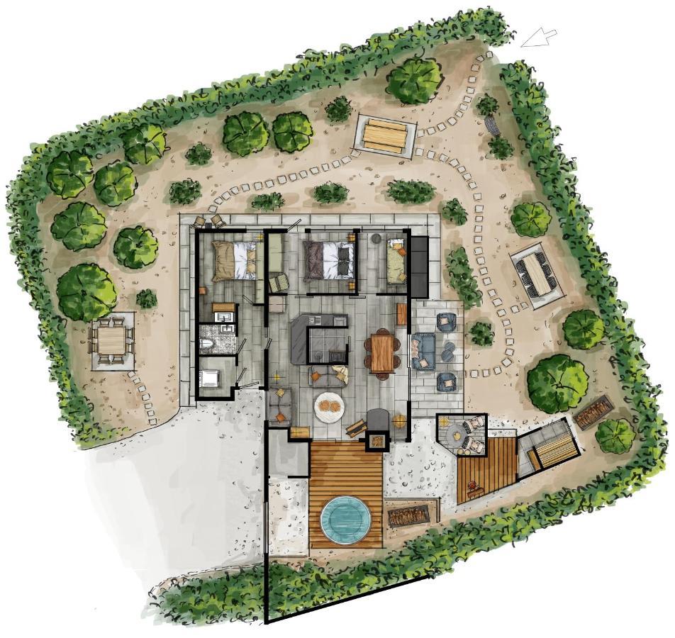 Lodge In Een Bosrijke Omgeving Met Hottub & Sauna Opt Rheezerveen Екстер'єр фото
